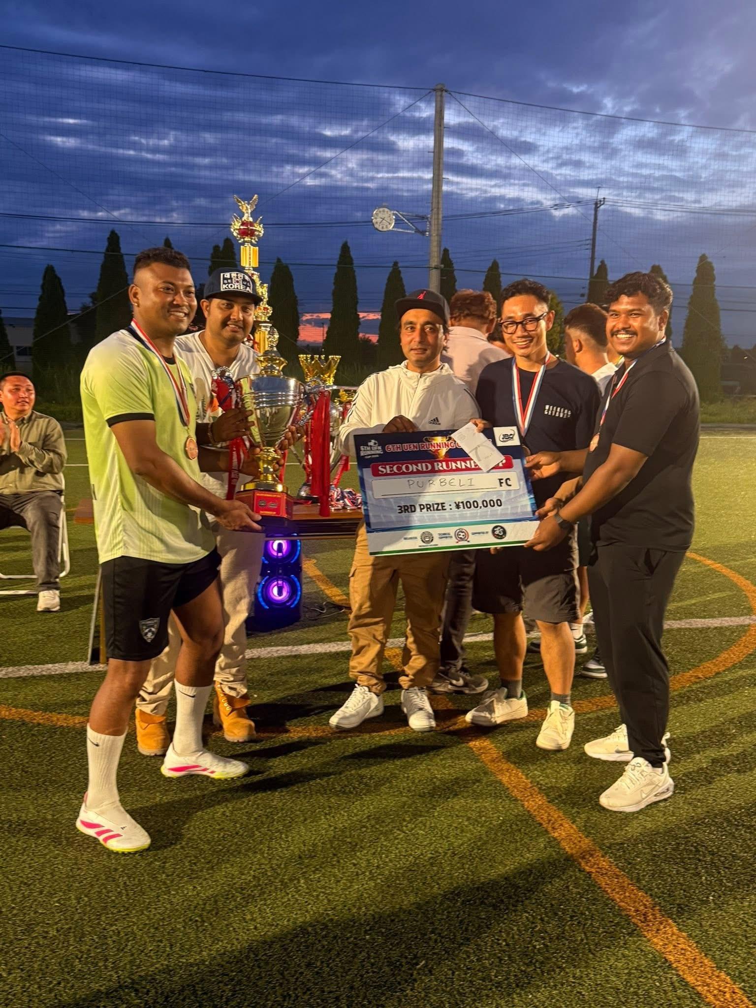 Second runner-up moment